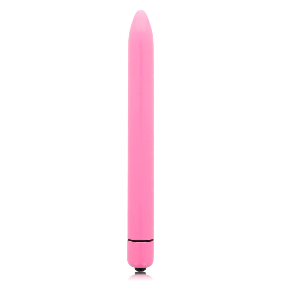 GLOSSY - VIBRADOR SLIM ROSA PROFUNDO