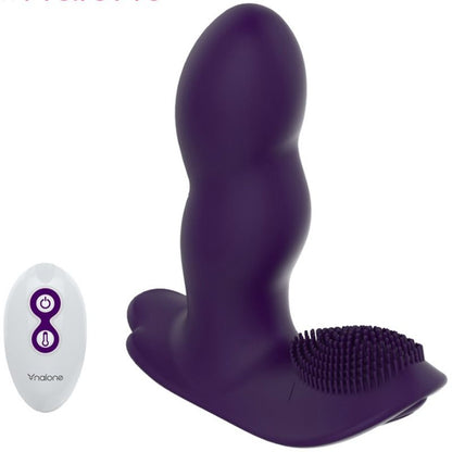NALONE - LOLI MASSAGEADOR COM CONTROLE REMOTO - ROXO
