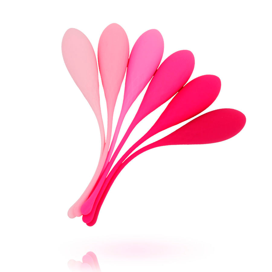 LESLIE - KEGEL FIT CONJUNTO DE TREINAMENTO DE MÚSCULOS PÉLVICOS 6 PESOS