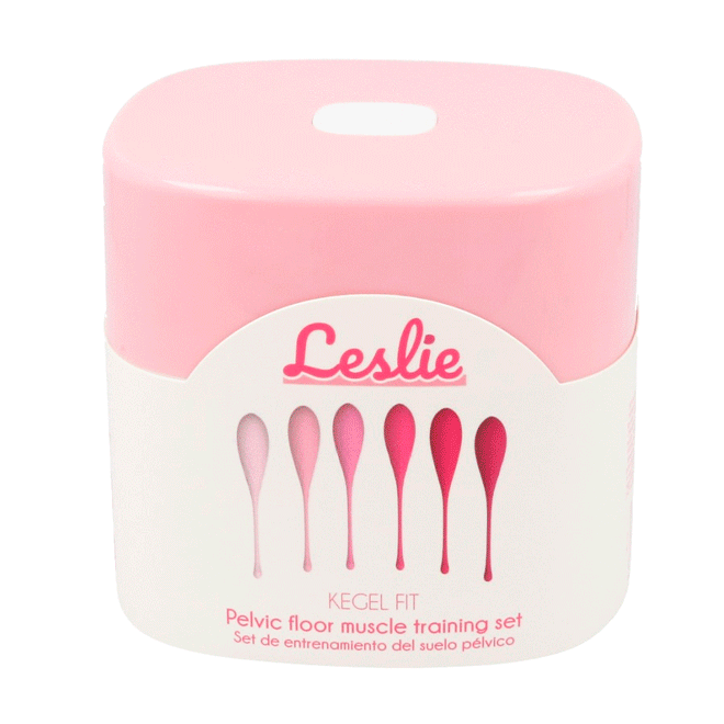 LESLIE - KEGEL FIT CONJUNTO DE TREINAMENTO DE MÚSCULOS PÉLVICOS 6 PESOS