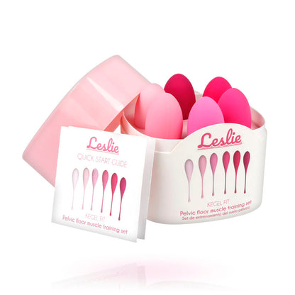 LESLIE - KEGEL FIT CONJUNTO DE TREINAMENTO DE MÚSCULOS PÉLVICOS 6 PESOS