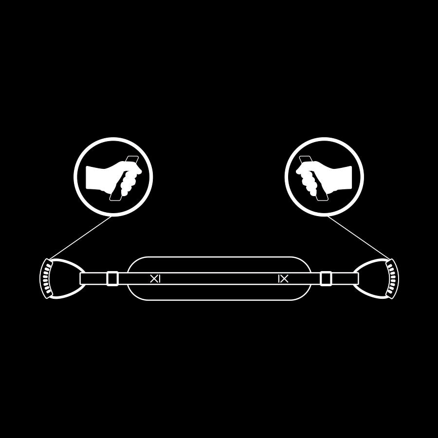 FETISH SUBMISSIVE - ARREIO ESTILO CACHORRINHO COM FORRO DE NOPRENE