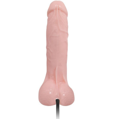BAILE - DILDO REALISTA VIBRATÓRIO E INFLÁVEL 18,8 CM