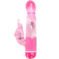 BAILE - VIBRADOR MULTISPEED COM ESTIMULADOR ROSA