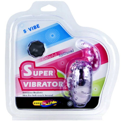 BAILE - SUPER VIBRADOR OVO VIBRANTE COM ESTIMULADOR