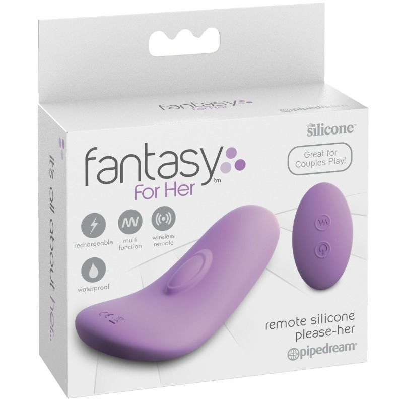 FANTASIA PARA ELA - SILICONE REMOTO PLEASE-HER
