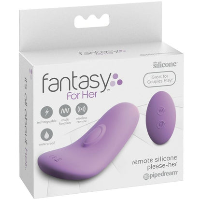 FANTASIA PARA ELA - SILICONE REMOTO PLEASE-HER