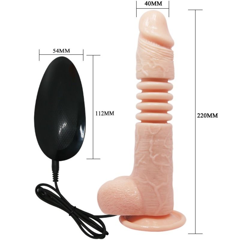 BAILE - VIBRADOR MULTIFUNCIONAL THUNDER UP