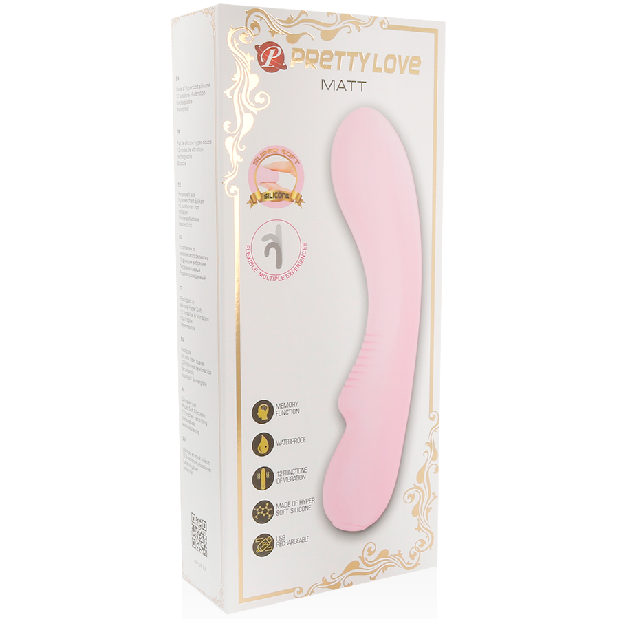 PRETTY LOVE - VIBRADOR RECARREGÁVEL SMART MATT