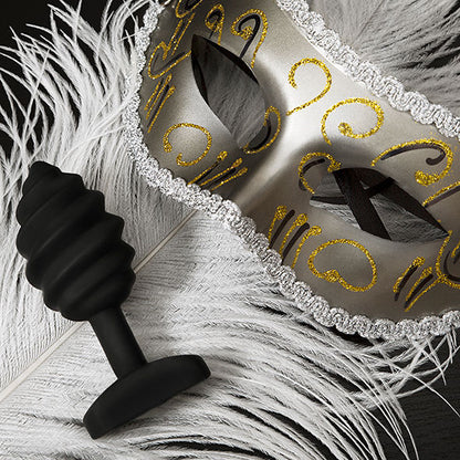 G-VIBE - GPLUG TWIST COM VIBRAÇÃO PRETO