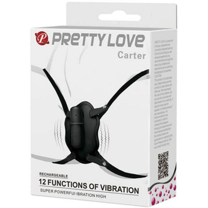 PRETTY LOVE - STRAP ON COM BALA VIBRATÓRIA CARTER