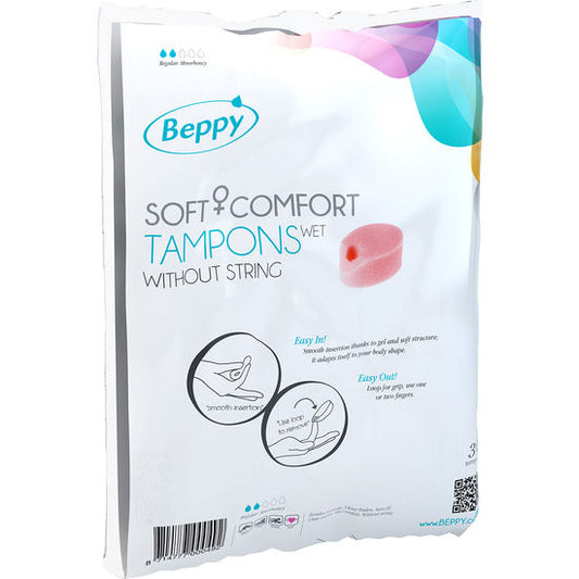 BEPPY - TAMPÕES SOFT COMFORT MOLHADOS 30 UNIDADES