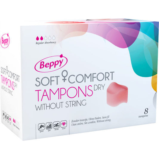 BEPPY - TAMPÕES SOFT-COMFORT SECOS 8 UNIDADES