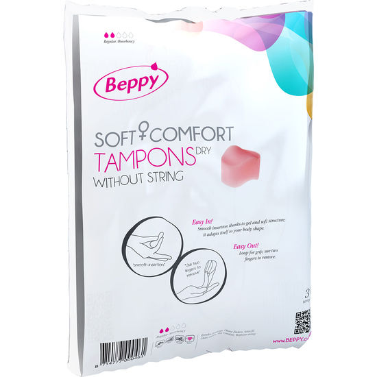 BEPPY - TAMPÕES SOFT-COMFORT SECOS 30 UNIDADES