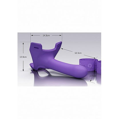 MARCA PERFECT FIT - ZORO STRAP ON 5.5 W CINTURA VIOLETA