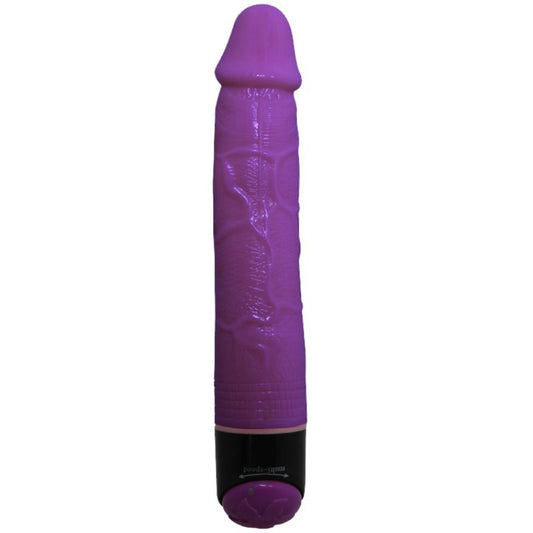BAILE - VIBRADOR REALISTA COLORIDO SEXO LILAC 23 CM