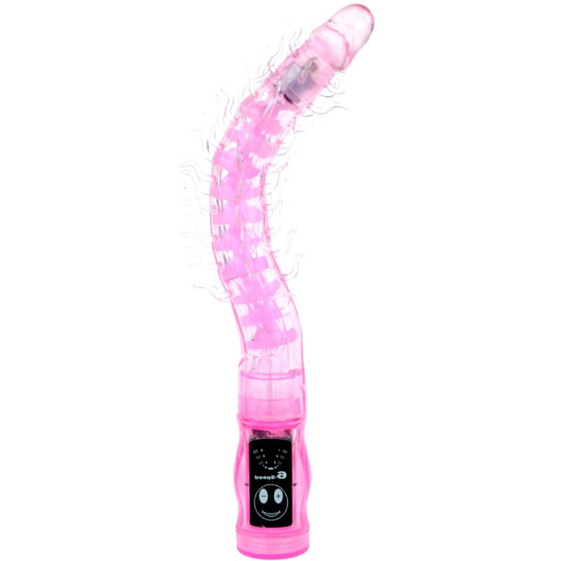 BAILE - VIBRADOR ESPINHO ESTIMULADOR ROSA