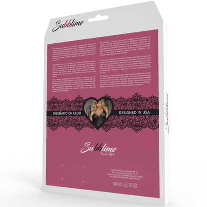 SUBBLIME - CORSET COM TIRAS QUEEN PLUS