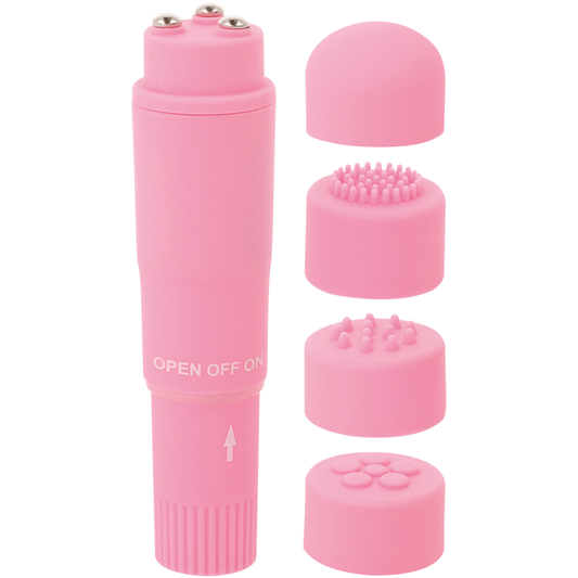 GLOSSY - KURT POCKET MASSAGER ROSA