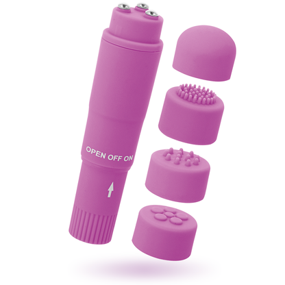 GLOSSY - KURT POCKET MASSAGER ROXO