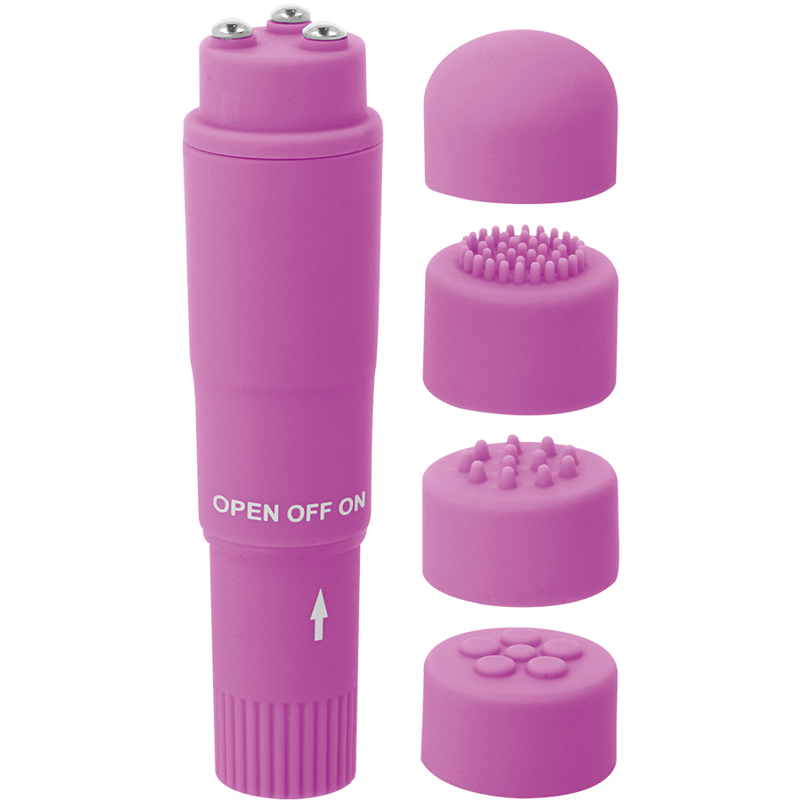 GLOSSY - KURT POCKET MASSAGER ROXO