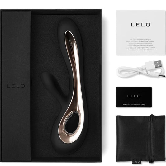 LELO - SORAYA 2 VIBRADOR COELHO PRETO