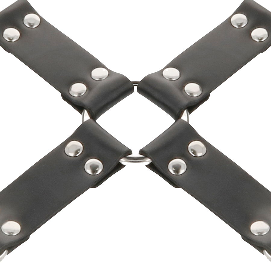 DARKNESS - ALGEMAS DE COURO PARA PÉS E MÃOS PRETO