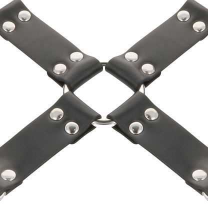 DARKNESS - ALGEMAS DE COURO PARA PÉS E MÃOS PRETO