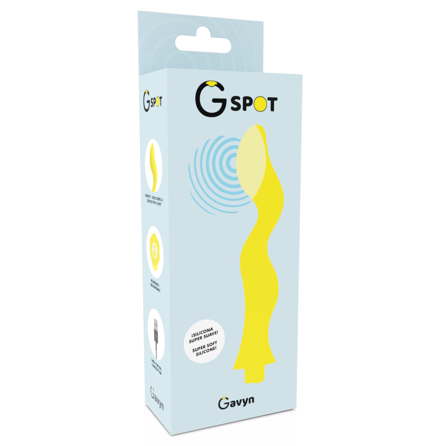 G-SPOT - GAVYN G-SPOT VIBRADOR AMARELO