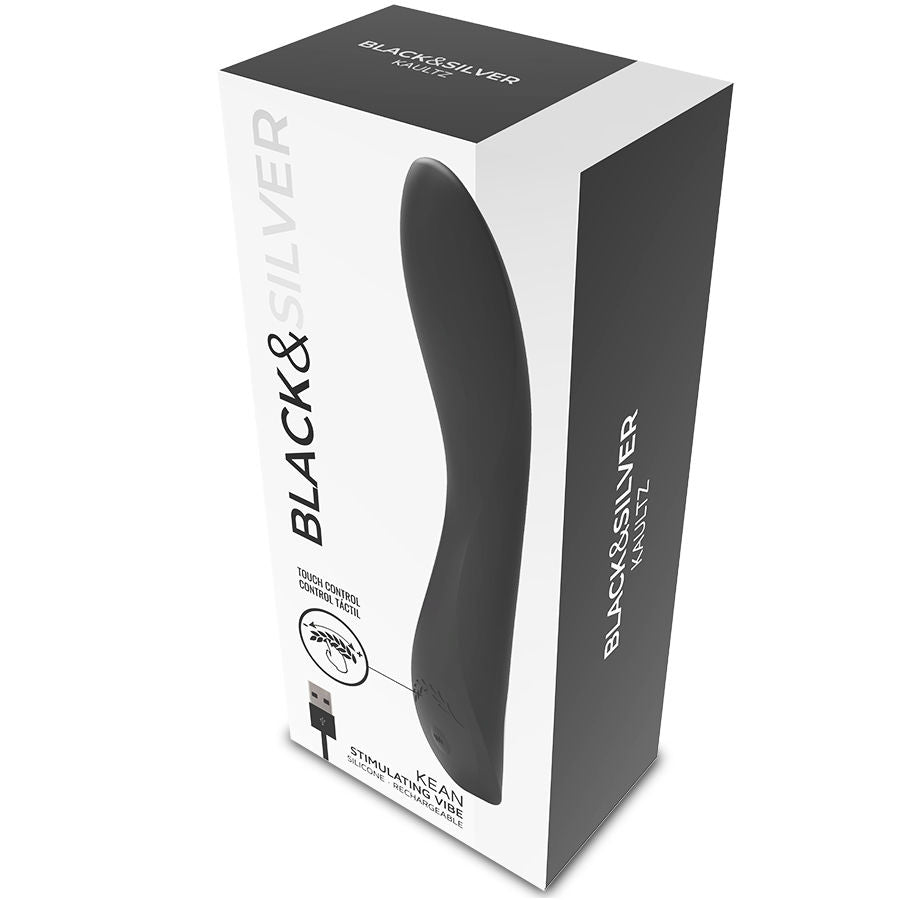PRETO&amp;PRATA - KEAN VIBRADOR TOUCH CONTROL