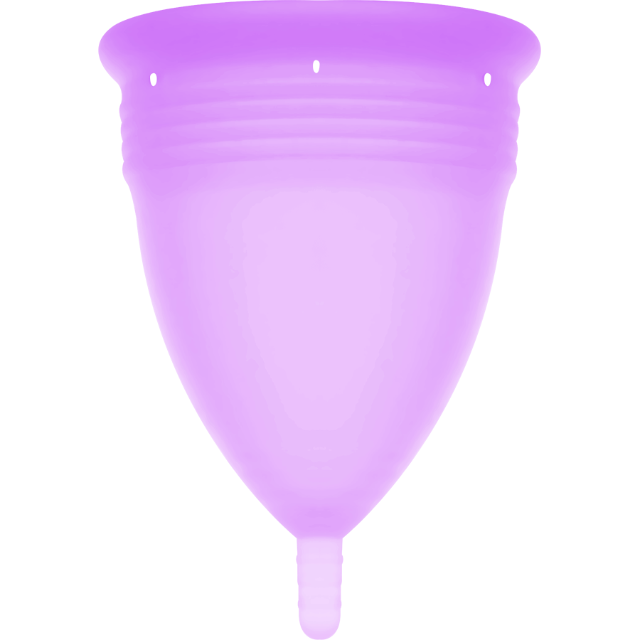 STERCUP - COPO MENSTRUAL DE SILICONE FDA VIOLETA - TAMANHO L