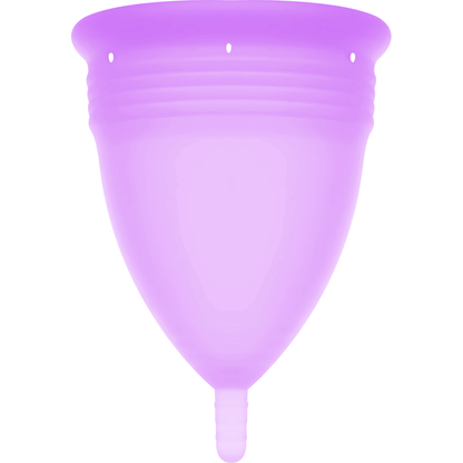 STERCUP - COPO MENSTRUAL DE SILICONE FDA VIOLETA - TAMANHO S