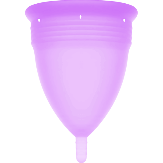 STERCUP - COPO MENSTRUAL DE SILICONE FDA VIOLETA - TAMANHO S