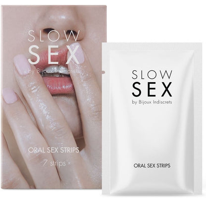 BIJOUX - TIRAS DE SEXO ORAL SLOW SEX