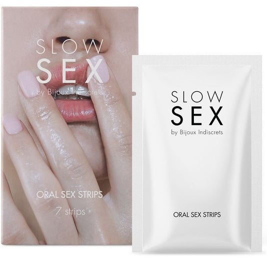 BIJOUX - TIRAS DE SEXO ORAL SLOW SEX