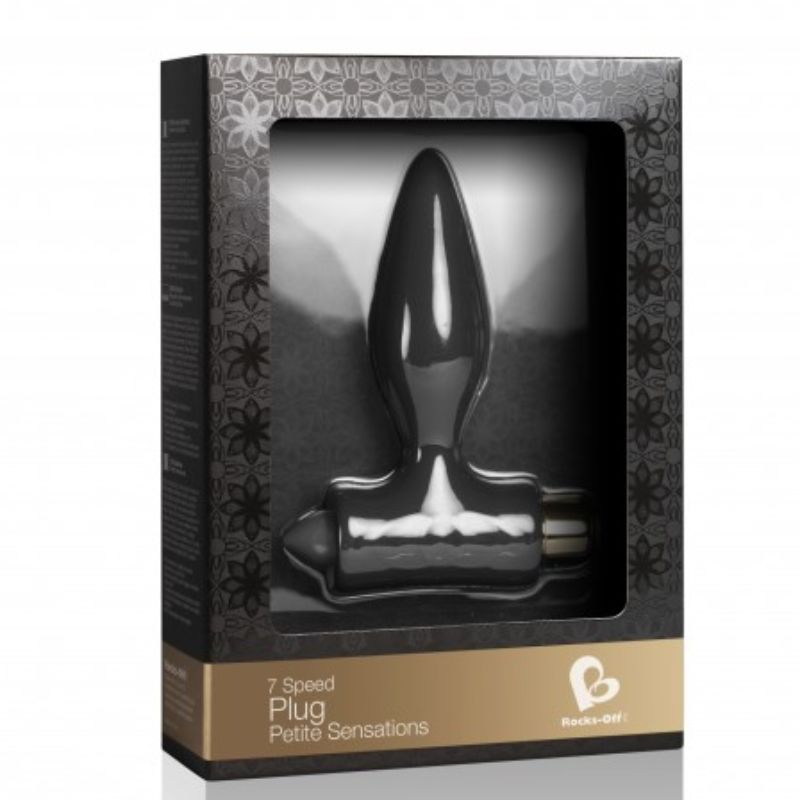 ROCKS-OFF - PETITE SENSATIONS PLUG ANAL PARA INICIANTES - PRETO