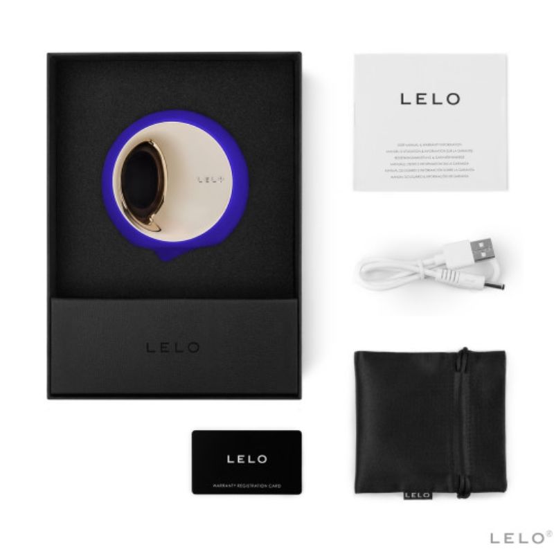 LELO - ORA 3 ORALSEX-STIMULATOR MITTERNACHTBLAU