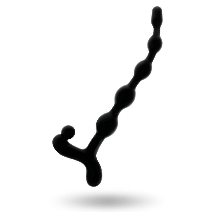 ADDICTED TOYS - BOLAS ANAL 22 CM PRETO