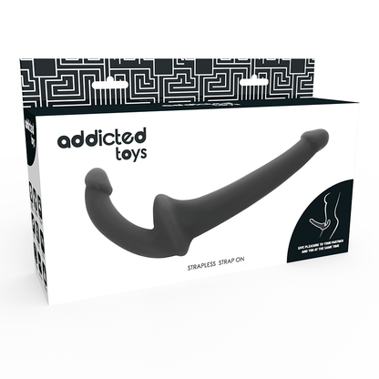 ADDICTED TOYS - DILDO COM RNA S SEM SUJEIÇÃO PRETO