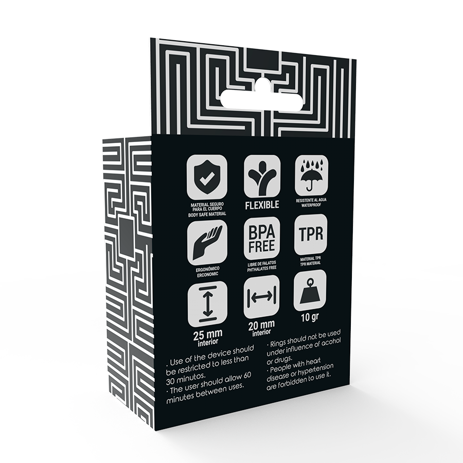 ADDICTED TOYS - C-RING SET SCHWARZ