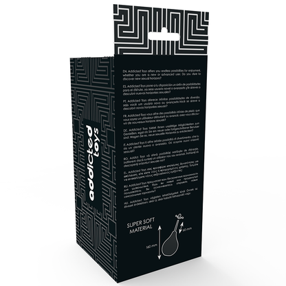 BRINQUEDOS ADICIONADOS - DUCHA ANAL PRETA