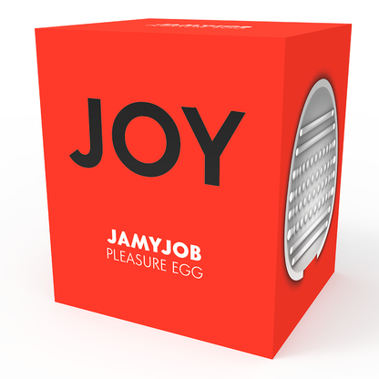 JAMYJOB - MASTURBADOR EGG VERSÃO VERMELHA DISCRETO