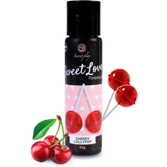 SECRETPLAY - GEL PIRULITO DE CEREJA DOCE AMOR 60 ML