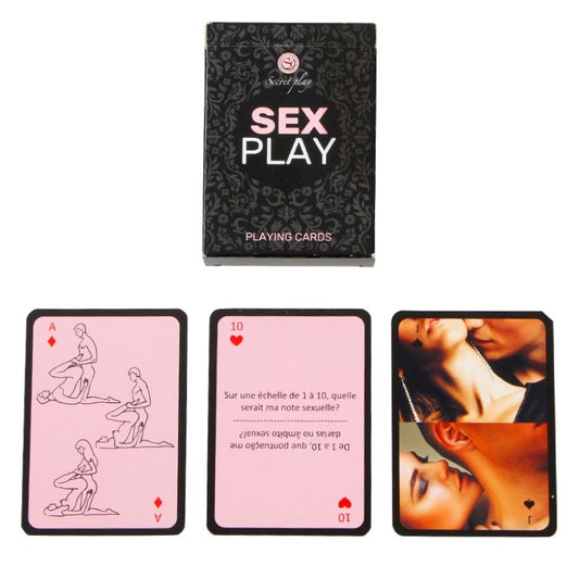 SECRETPLAY - CARTAS DE JOGO SEX PLAY (FR/PT)