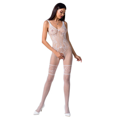 PASSION - MULHER BS069 BODYSTOCKING PRETO TAMANHO ÚNICO