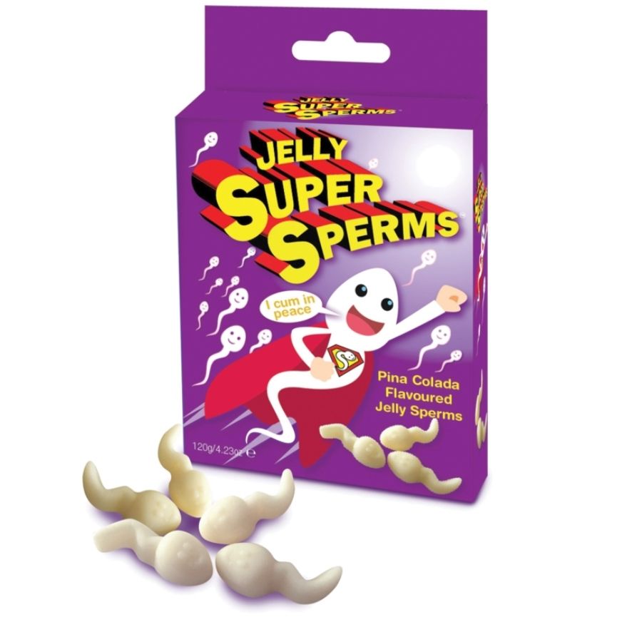 SPENCER &amp; FLEETWOOD - JELLY SUPER SPERM GUMMIES FORMA ESPERMA 120 GR