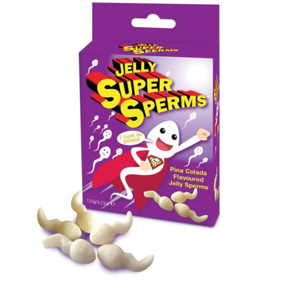 SPENCER &amp; FLEETWOOD - JELLY SUPER SPERM GUMMIES FORMA ESPERMA 120 GR