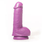 QUARTO ROSA - NAO DILDO REALISTA ROXO 16 CM