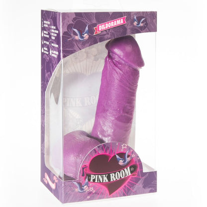 QUARTO ROSA - NAO DILDO REALISTA ROXO 16 CM