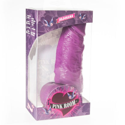 QUARTO ROSA - DAYAN REALISTA DILDO ROXO 17 CM